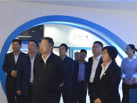 省总工会马永青副主席一行来新葡的京集团350vip8888集团调研职工文化及阵地建设事情